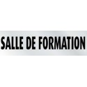 PLAQUE PVC ALU ADHÉSIVE 170x50 MM "Formation"