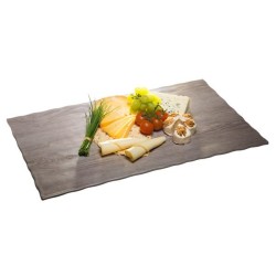 PRESENTOIR MELAMINE ASPECT BOIS FORMAT GASTRONORME