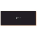 TABLEAU NOIR PVC expansé 1500x600 mm recto/verso