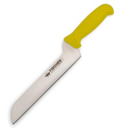 COUTEAU A FROMAGE 1 MANCHE LAME DECALEE