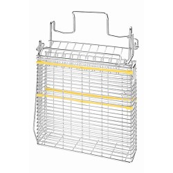 PORTE COUTEAUX INOX VERROUILLABLE - 10 COUTEAUX + 2 FUSILS