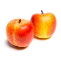 FACTICE PECHE JAUNE Ø 70 mm (lot de 2)