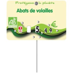 ETIQUETTE BOUCHERIE BIO