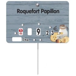 ETIQUETTE CREMERIE AZUR