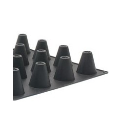 PLAQUE SILICONE CÔNES