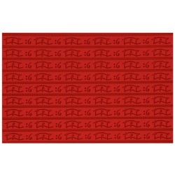 PLAQUE RELIEF SILICONE 560X390 - Motif musique 30 mm