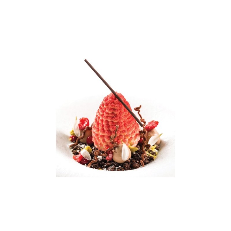 KIT MOULE SILICONE - 5 mûres/framboises diam 65xht67 mm - 110ml