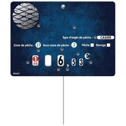 ETIQUETTE POISSON MARINA
