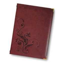 PROTÈGE-CARTE 185x260 mm Florilège Bourgogne sans marquage