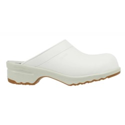 SABOT SANITA SAFE OUVERT AVEC SECURITE BLANC