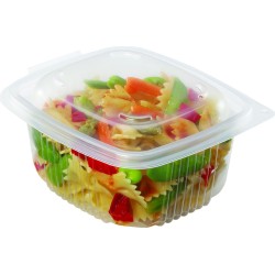 BOITE AVEC COUVERCLE ONDIPACK - 190x185x68 - 1200 cc (sachet de 50)