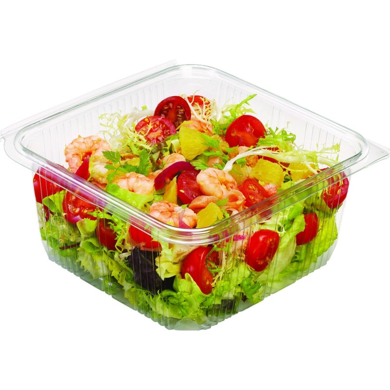 BOITE AVEC COUVERCLE OPTIPACK - 125x113x42 - 250 cc (sachet de 50)