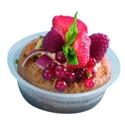 BARQUETTE TRANSLUCIDE PATISSIERE - 109x60x24 - 100 cc (sachet 1000)