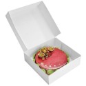BOITE A TARTE BLANCHE 200x200x50 mm (x50)