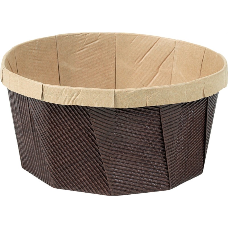 MOULE PAPIER BRIOCHE/PAINS SPECIAUX - Ø 153 x ht 80 mm (x60)