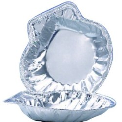 MOULE ALU COQUILLE - 116x113 ht 12 mm - 13.5 cl (x100)