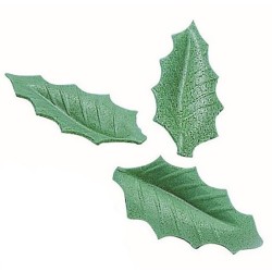 FEUILLE DE HOUX AZYME vert foncé 45 mm (x500)