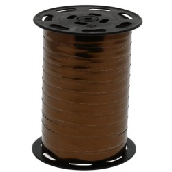 BOLDUC MIROIR - larg 7 mm - CHOCOLAT (x250m)