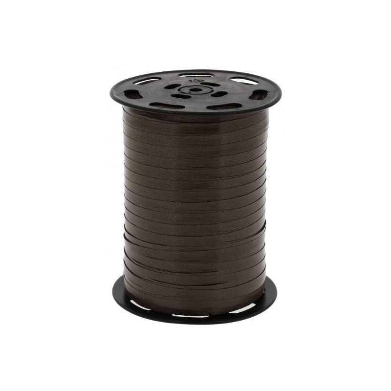 BOLDUC POLYPROPYLENE - larg 7 mm - BRUN FONCE (x500m)