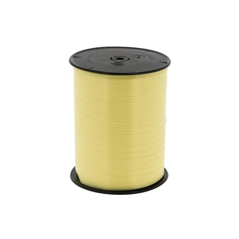 BOLDUC POLYPROPYLENE - larg 7 mm - JAUNE CITRON (x500m)