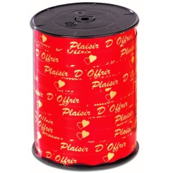 BOLDUC MIROIR PLAISIR D'OFFRIR - larg 10 mm - OR (x250m)