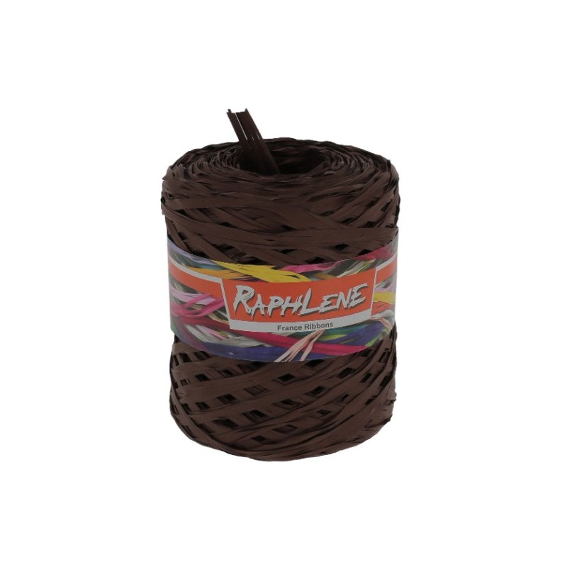 RAPHIA SYNTHETIQUE - CHOCOLAT (x200m)