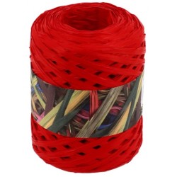 RAPHIA SYNTHETIQUE - ROUGE (x200m)