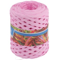 RAPHIA SYNTHETIQUE - ROSE (x200m)
