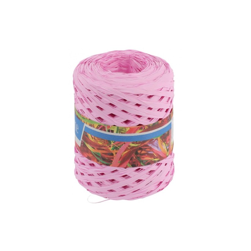 RAPHIA SYNTHETIQUE - ROSE (x200m)