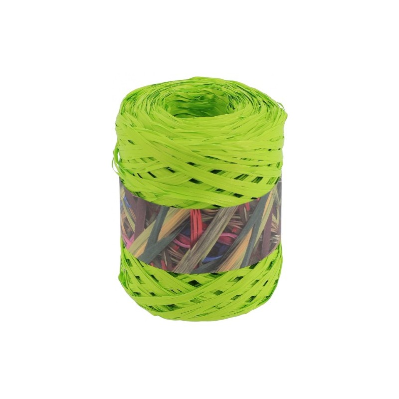 RAPHIA SYNTHETIQUE - VERT ANIS (x200m)