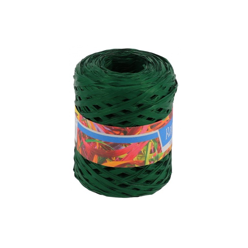 RAPHIA SYNTHETIQUE - VERT SAPIN (x200m)