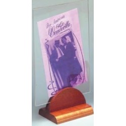 PRÉSENTOIRS Vitro + Plexi 150x220 mm (lot de 3)