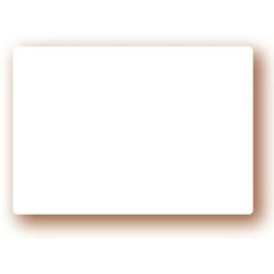 EASY CARTE 80x60 mm, PVC blanc, neutre (lot de 10)