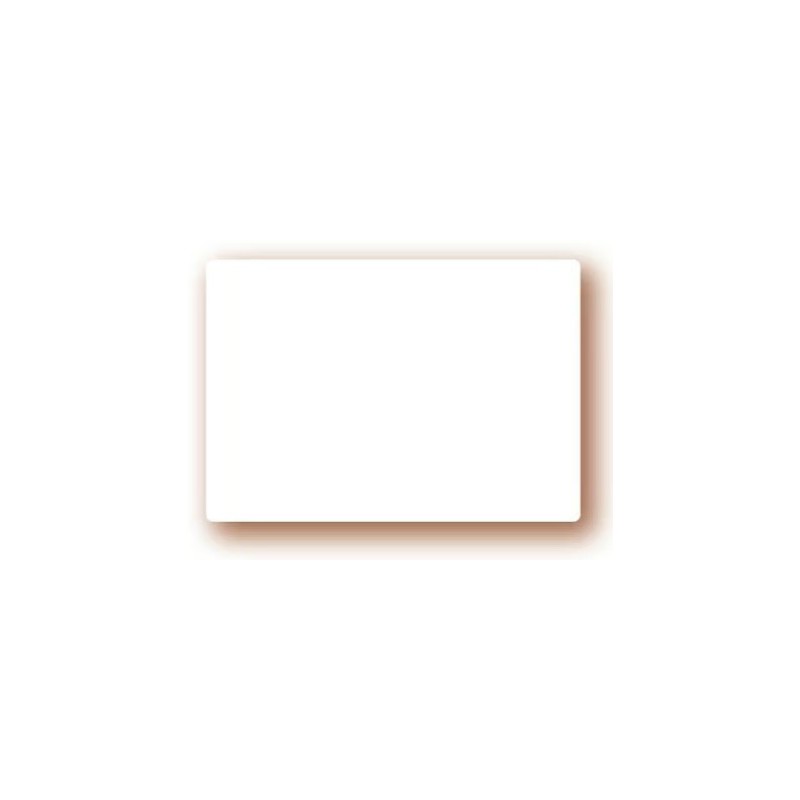 EASY CARTE 80x60 mm, PVC blanc, neutre (lot de 10)
