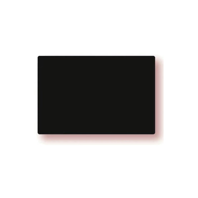 EASY CARTE 80x60 mm PVC noir, neutre (lot de 10)