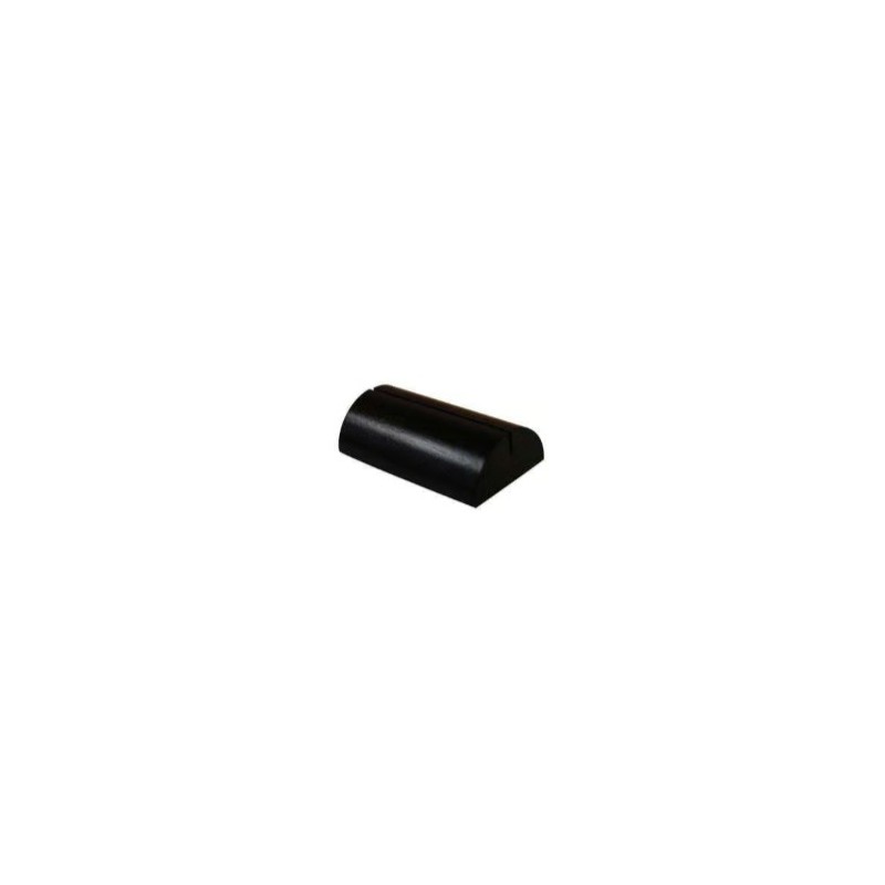 SUPPORT bois rond 70x40 mm noir (lot de 3)