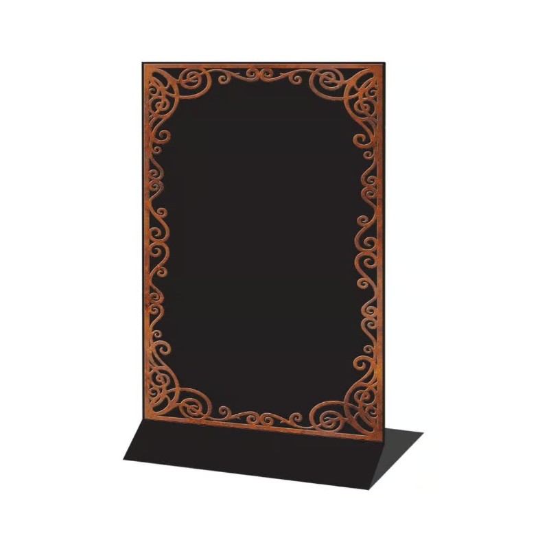 CHEVALET de table 150x220 mm Castel, R°/V°, 2 pliages (lot de 3)