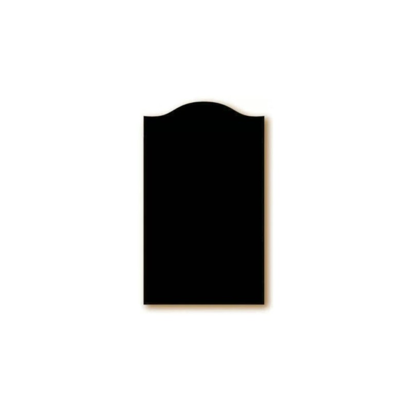 TABLEAU noir 500x700 mm Fait maison, découpe fronton, forex 3 mm