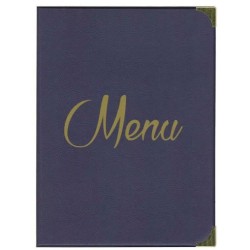 CARTE DES VINS 235x320 mm Boston bleu