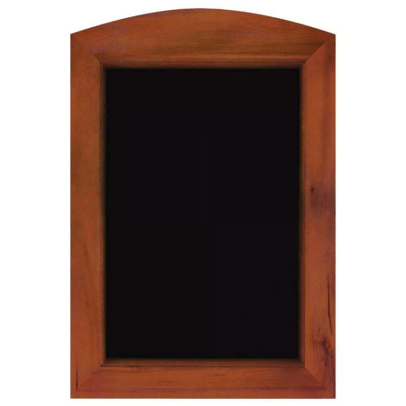 TABLEAU NOIR 400x590 mm Alizé, cadre bois exotique huilé