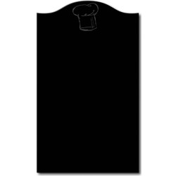 PANNEAU 500x700 mm Brasserie "Toque neutre"