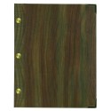 PROTÈGE-MENU 245x315 mm Authentic faux bois foncé sans marquage