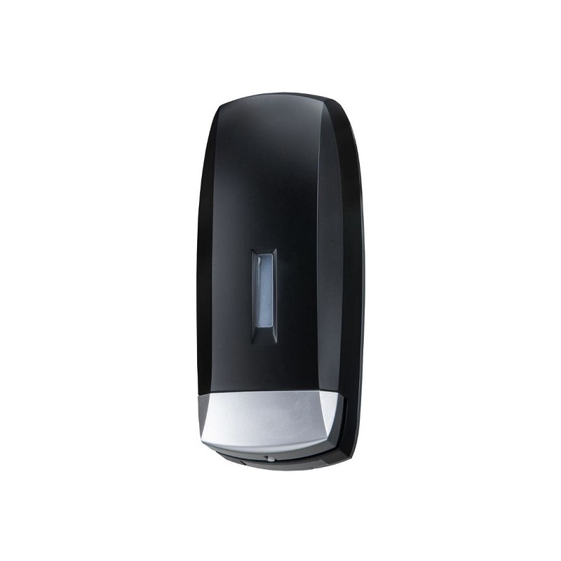 DISTRIBUTEUR DE SAVON MANUEL - MODELE MURAL 1L - ABS NOIR