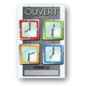 PANNEAU HORAIRES 160X240 mm Silv'Heure + fil nylon