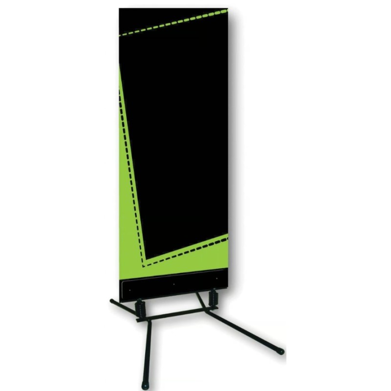 Stop-trottoir Urban vert + pied ressort