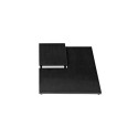 ESCALIER NOIR "CORNER" - 560x560x ht 45 mm