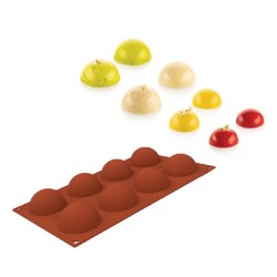 PLAQUE SILICONE DEMI-SPHERES