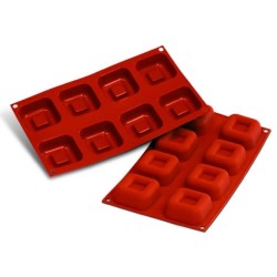 PLAQUE SILICONE SAVARINS CARRES
