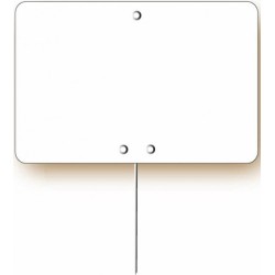 ETIQUETTE NEUTRE BLANC SANS ROULETTE