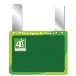 ETIQUETTE BIO NEUTRE 200x150 mm - sans roulettes, Gdes pattes (lot de